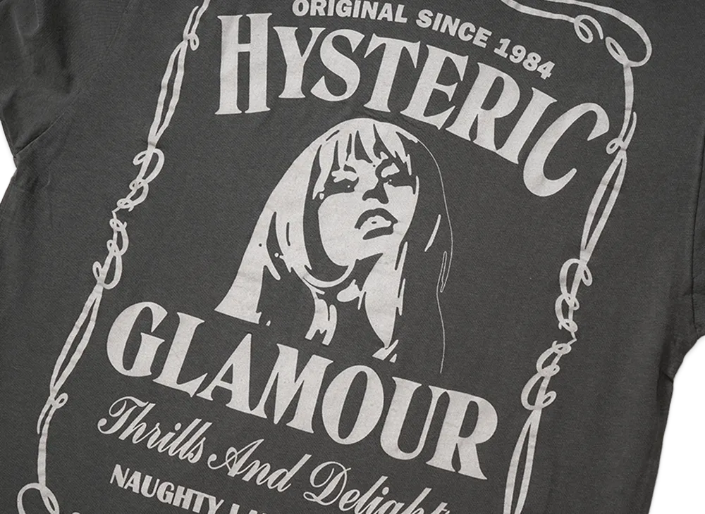 HYSTERIC GLAMOUR Whisky Woman T-Shirt 