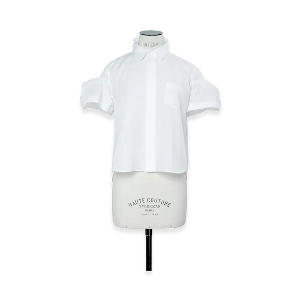 sacai Poplin Shirt "Off White"