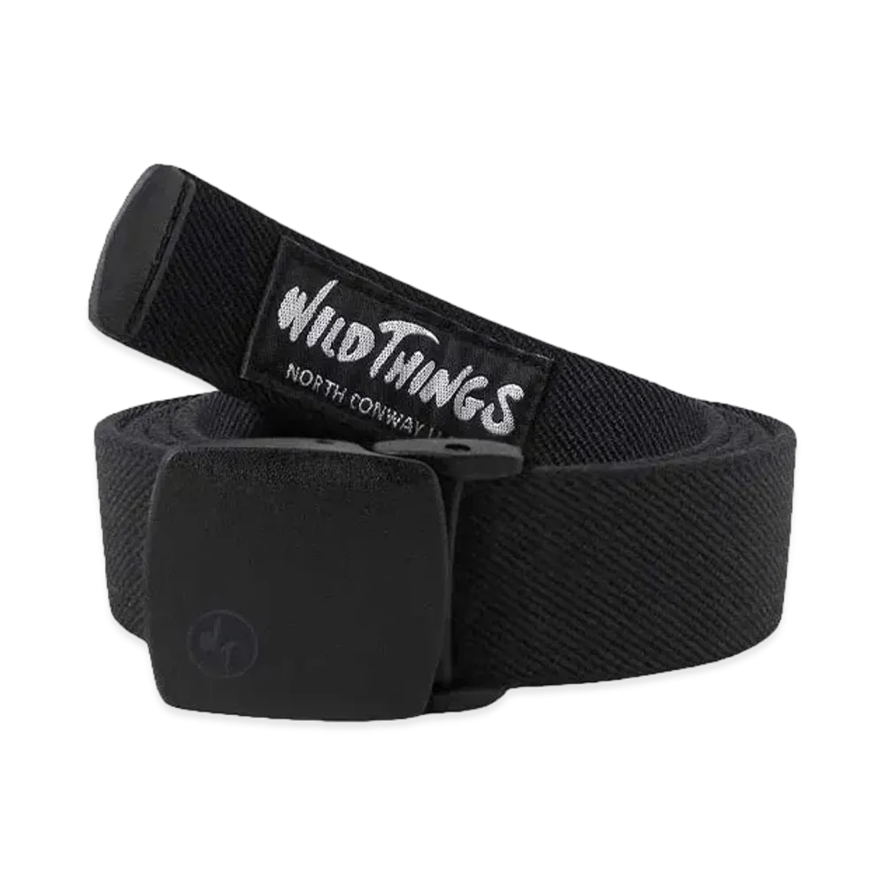 WILD THINGS STRETCH EASY BELT "BLACK"