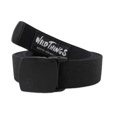 WILD THINGS STRETCH EASY BELT "BLACK"