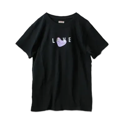 KAPITAL 20 / TENGU CREW T (LOVE PT) "Black Purple"