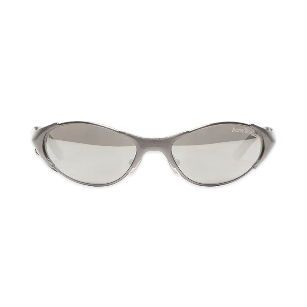 Acne Studios Metal Frame Charm Sunglasses "Antique Silver"