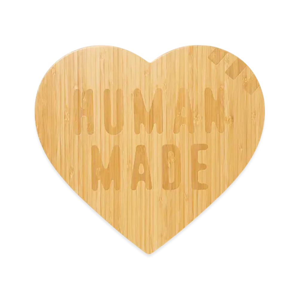 HUMAN MADE Heart Bamboo Board "Beige" HM29GD083