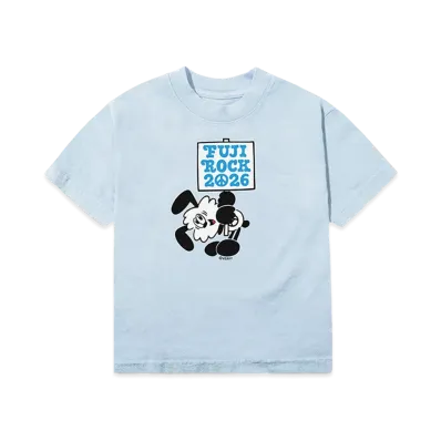 VERDY x fuji rock festival 2026 VICK Kids Tee "Blue"