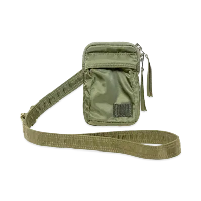 sacai x PORTER Mobile Pouch "Khaki"