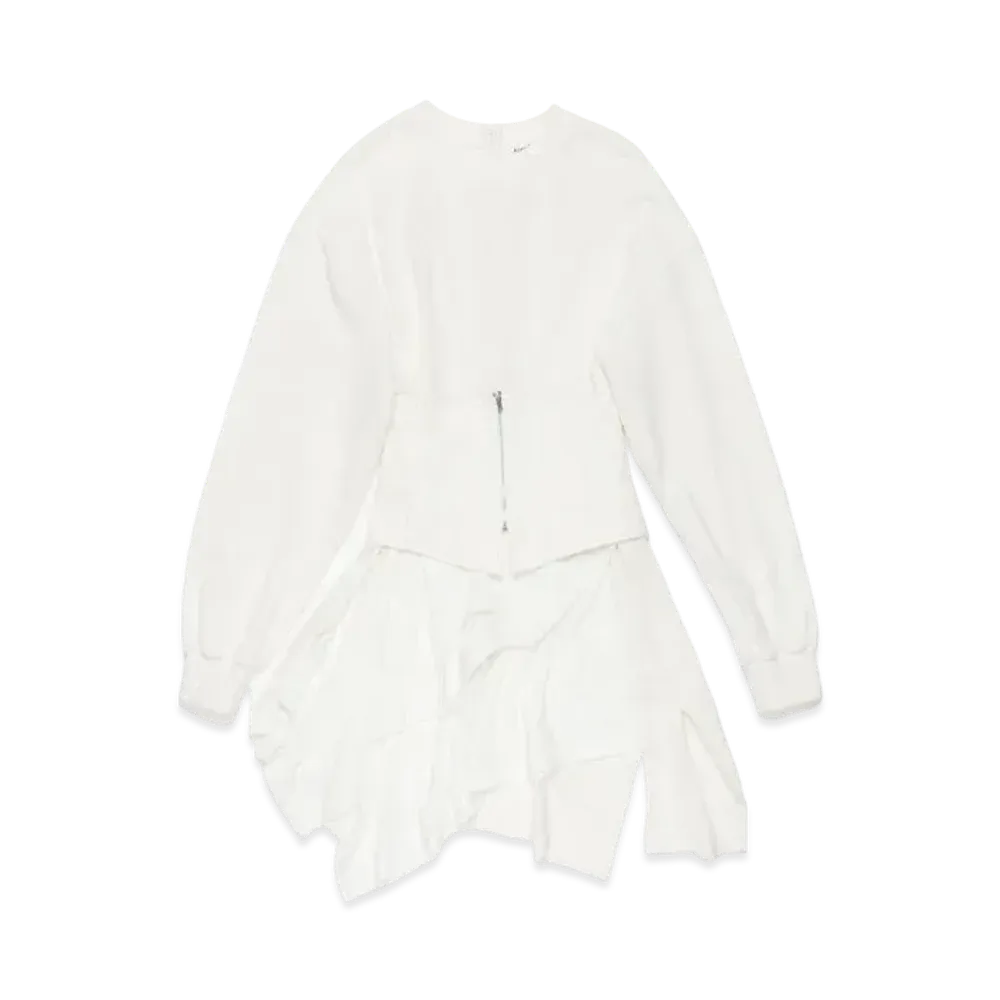 Acne Studios Corset Dress "White"