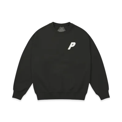 PALACE P3 Chain Puff Crew "Black"
