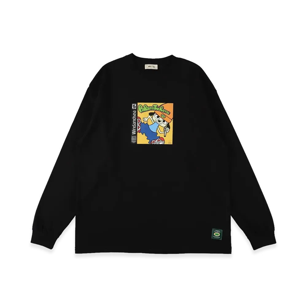 WIND AND SEA x PARAPPA L/S Tee "Black"