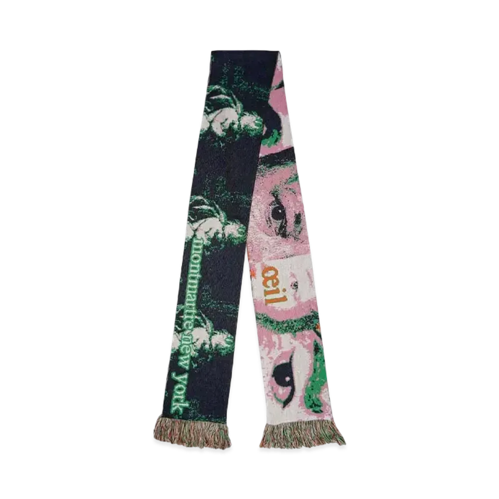 Montmartre New York Pink Oeil Scarf "MULTI"