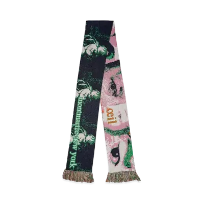 Montmartre New York Pink Oeil Scarf "MULTI"