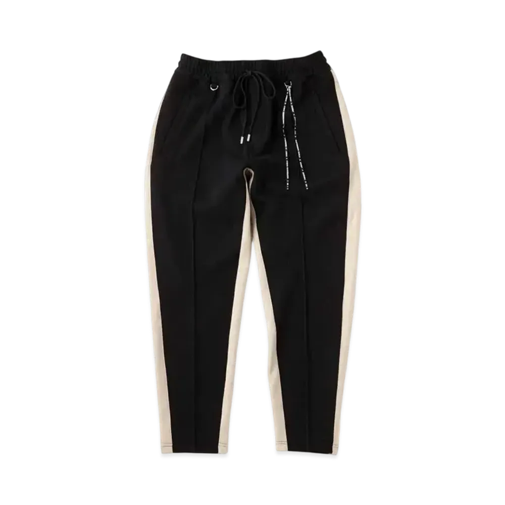 mastermind WORLD Side Line Track Pants "Black Sand"
