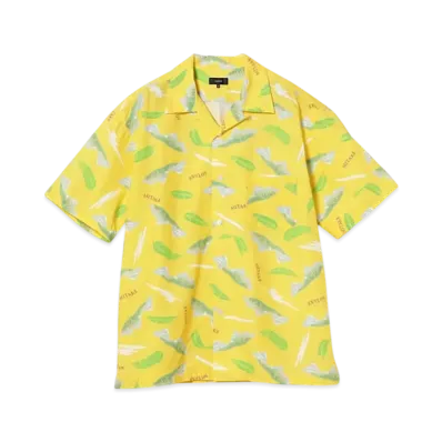 BEAMS Exclusive Sangaku Print Shirts "Yellow"