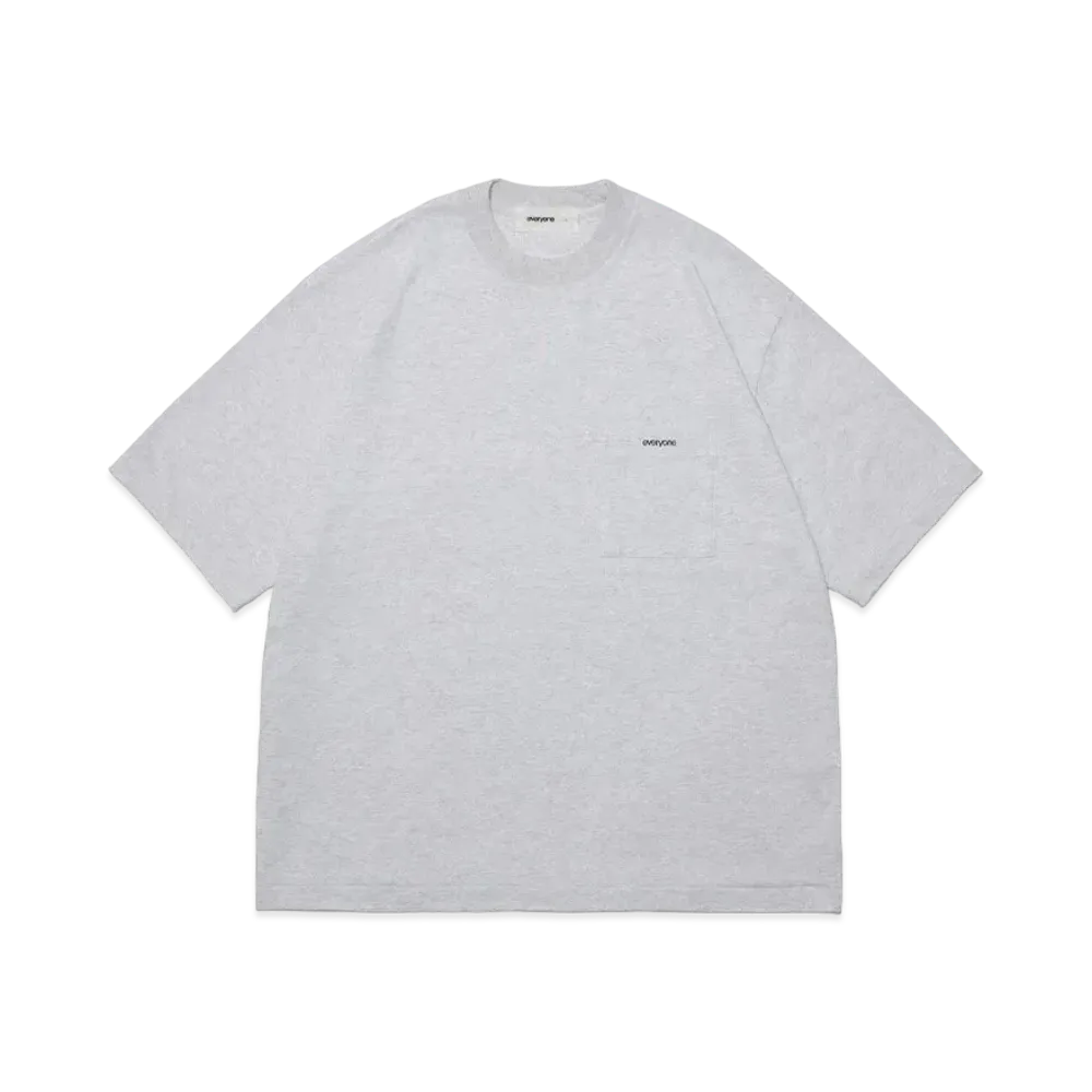 everyone Pocket Tee Shirt "Ash Gray"