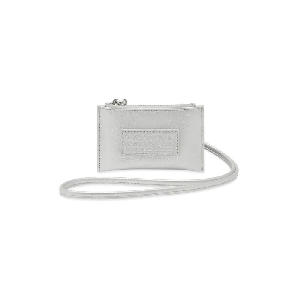 MM6 Maison Margiela Numeric Lanyard Card Holder "Silver"