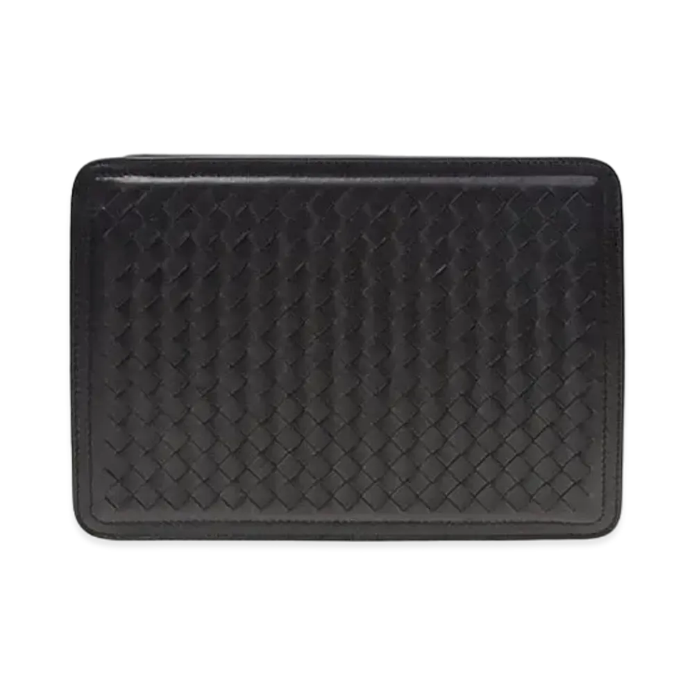 Bottega Veneta Leather Hand Bag "Black"
