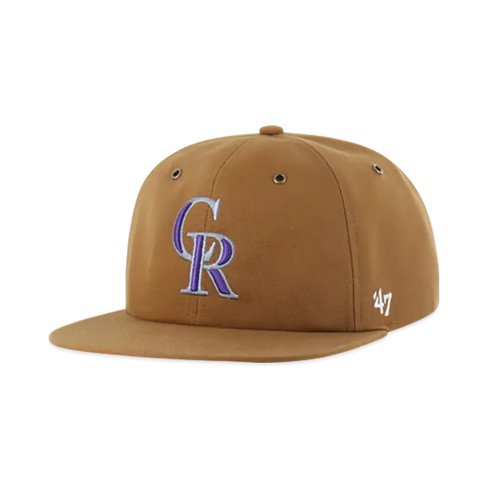 47 x Carhartt Colorado Rockies Captain RL Relaxed Fit "Brown"
