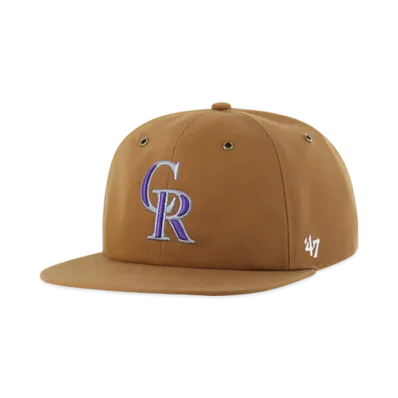 47 x Carhartt Colorado Rockies Captain RL Relaxed Fit "Brown"