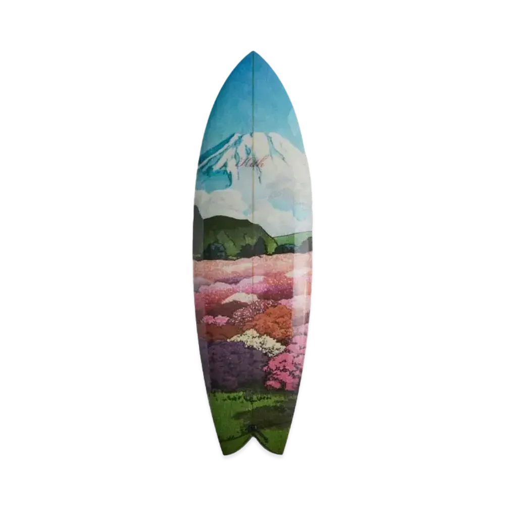 Kith x Haydenshapes Azalea Garden Twin Surfboard "Bloom"