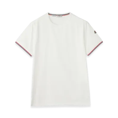 MONCLER Mens Crewneck Tee "White"