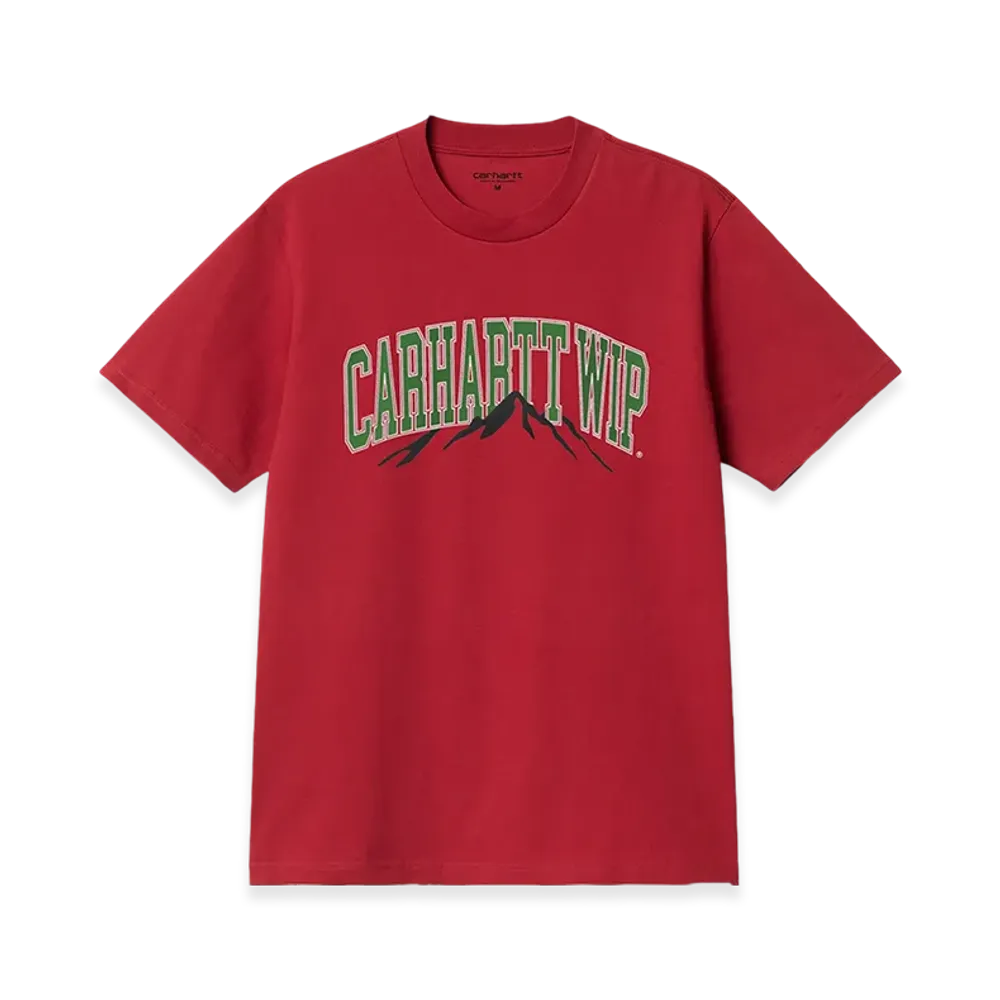 Carhartt WIP Mountain College T-Shirt "Cherry"