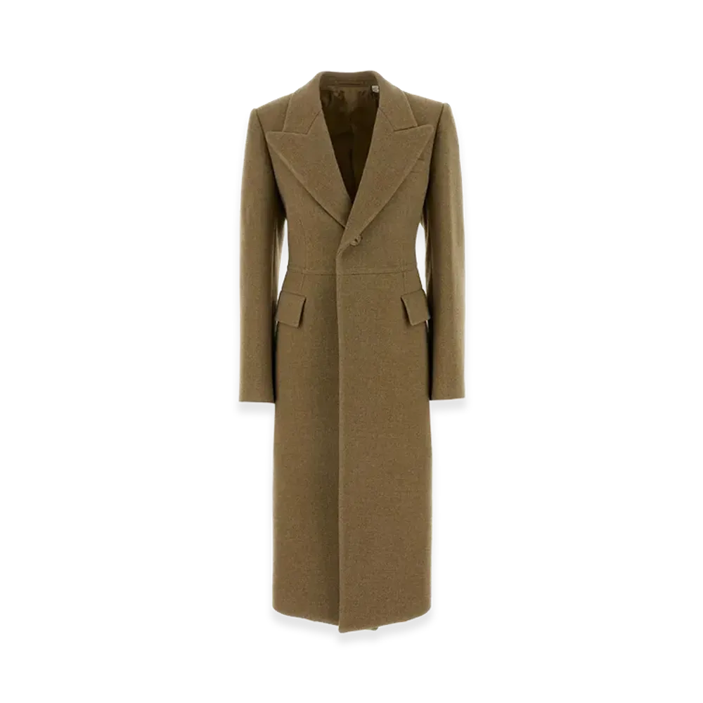 Burberry Women's Wool Blend Coat "Camel"