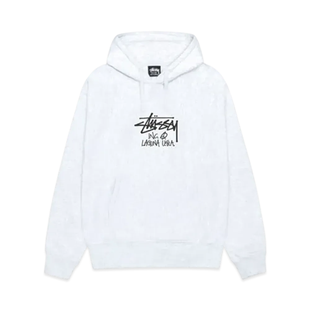 Stussy Laguna Usa Hoodie "Ash Heather"