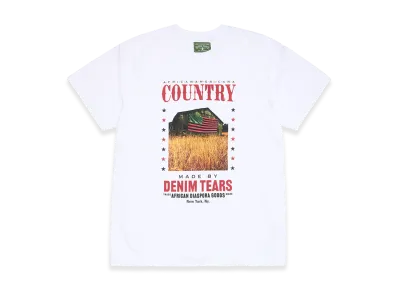 DENIM TEARS ADG Country Tee "White"