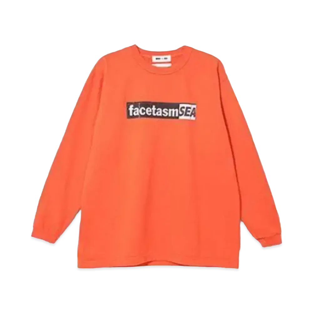WIND AND SEA x FACETASM L/S Tee "Red"