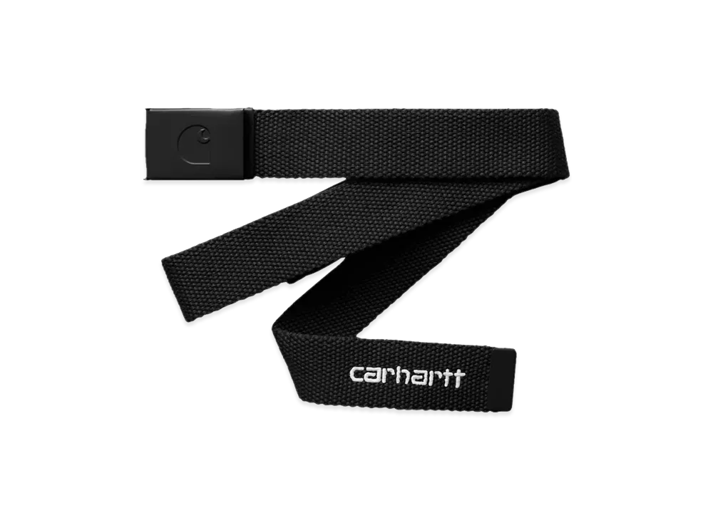 Carhartt WIP C-Logo Belt Tonal "Black/White"