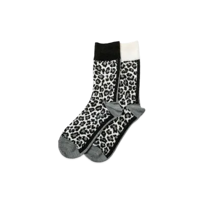 sacai Leopard Socks "Off White"