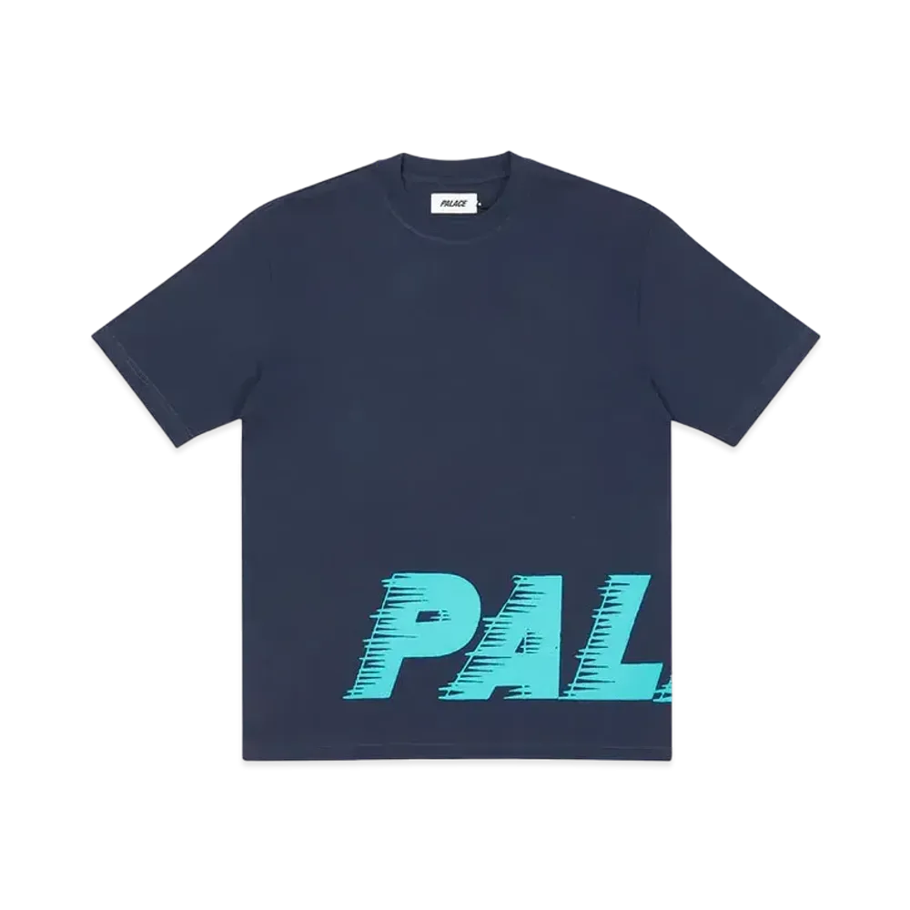 PALACE Fast Wrap T-Shirt "Navy"
