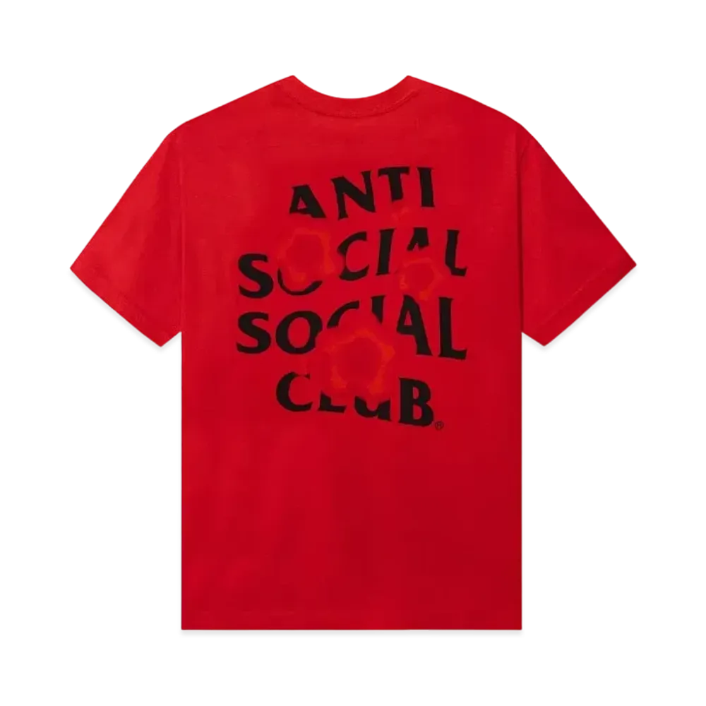ANTI SOCIAL SOCIAL CLUB Seeing the Feeling Tee "Red"