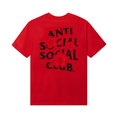 ANTI SOCIAL SOCIAL CLUB Seeing the Feeling Tee "Red"