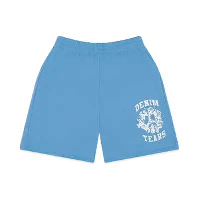 DENIM TEARS Denim University Mesh Shorts "Light Blue"