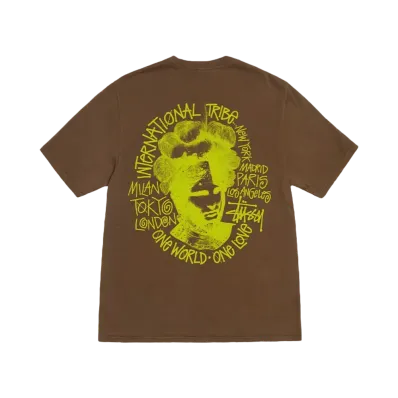 Stussy Camelot Tee Pigment Dyed "Brown"