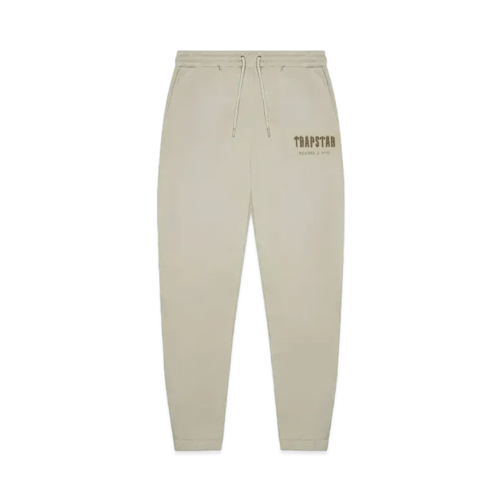 TRAPSTAR Chenille Decoded Jogger "Oatmeal"