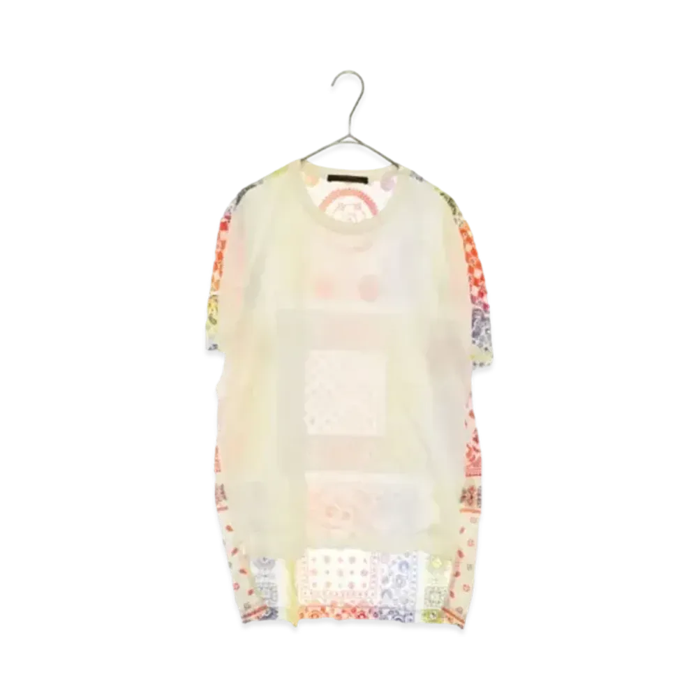 Louis Vuitton x Fragment Design Paisley T-shirt DSMG Exclusive "Blanc/Multicolor"