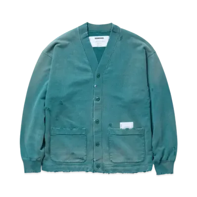 NEIGHBORHOOD Savage Sweat Cardigan LS "Green"