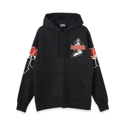 HYSTERIC GLAMOUR HYS Flare Logo Hoodie "Black"