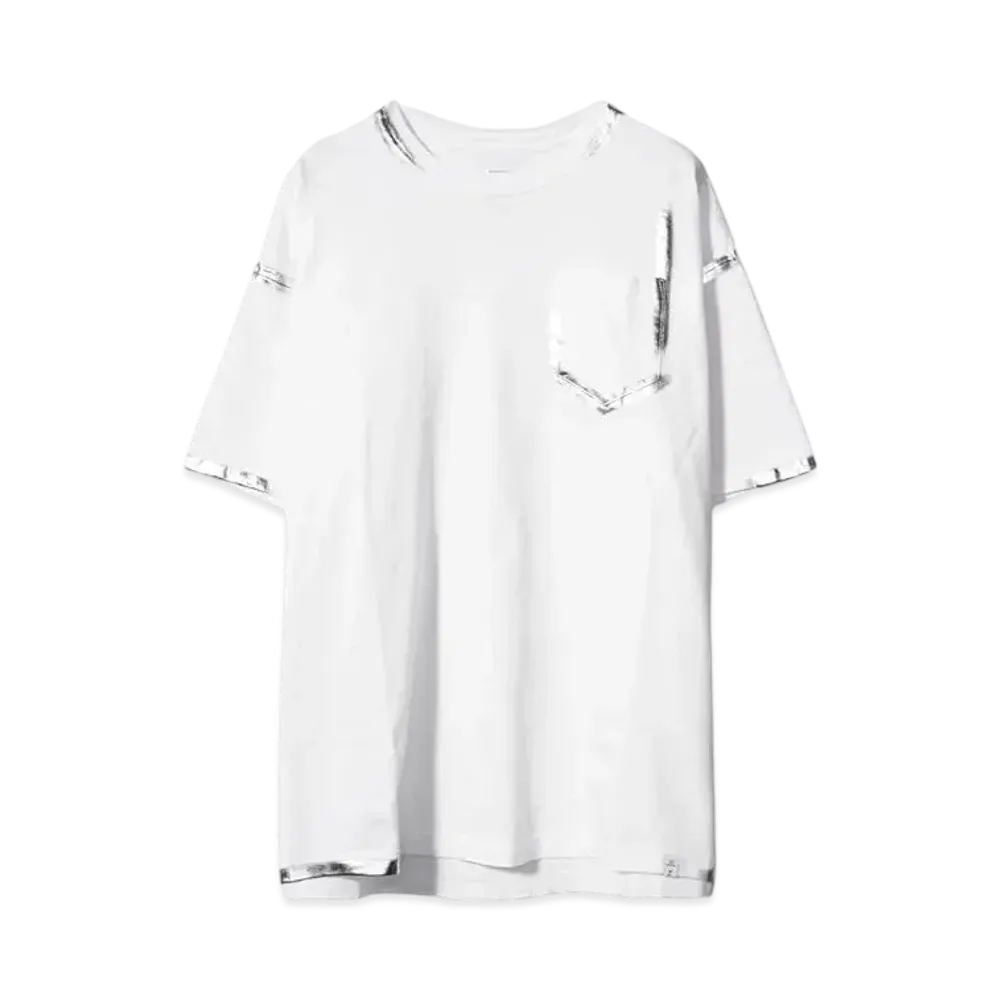 FACETASM FOIL BIG TEE"WHITE"