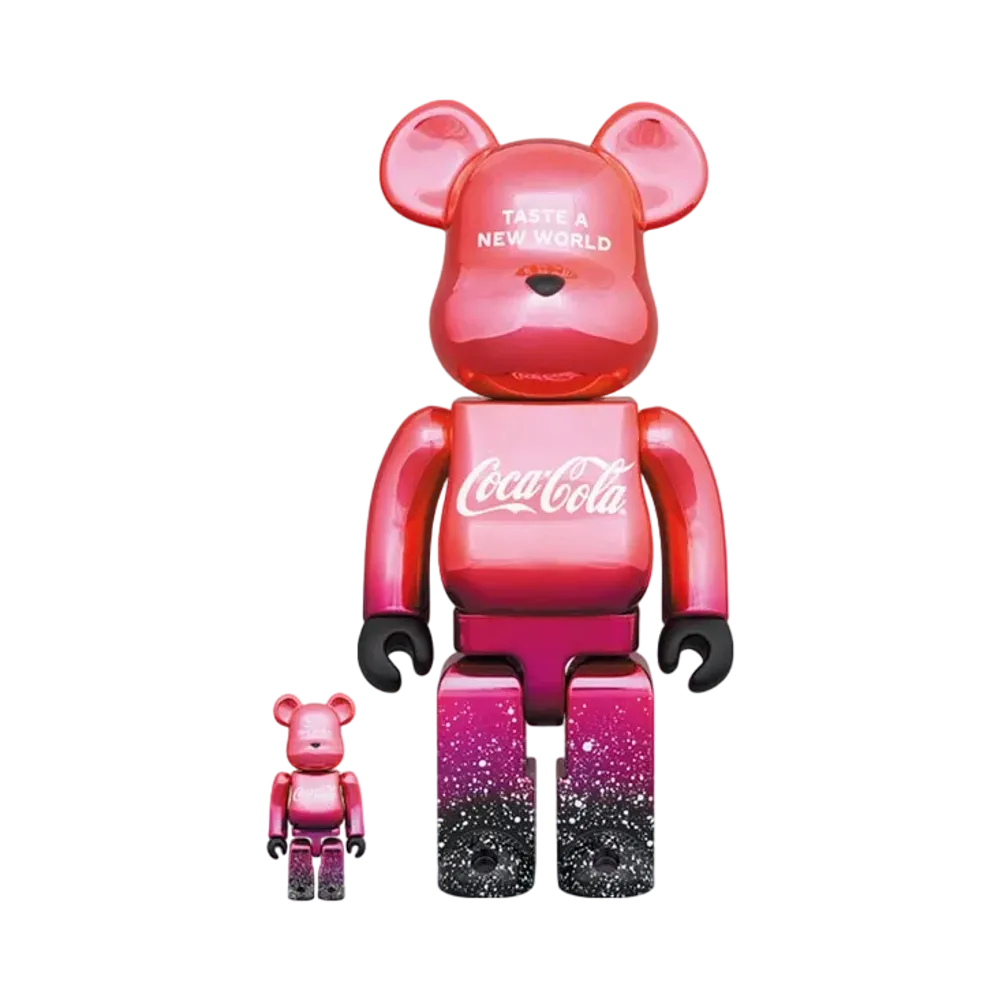 Bearbrick Coca-Cola Creations 100% & 400%