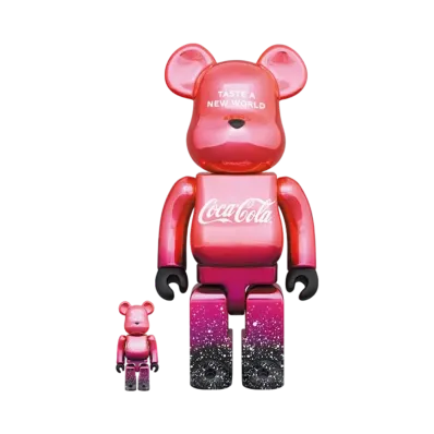 Bearbrick Coca-Cola Creations 100% & 400%