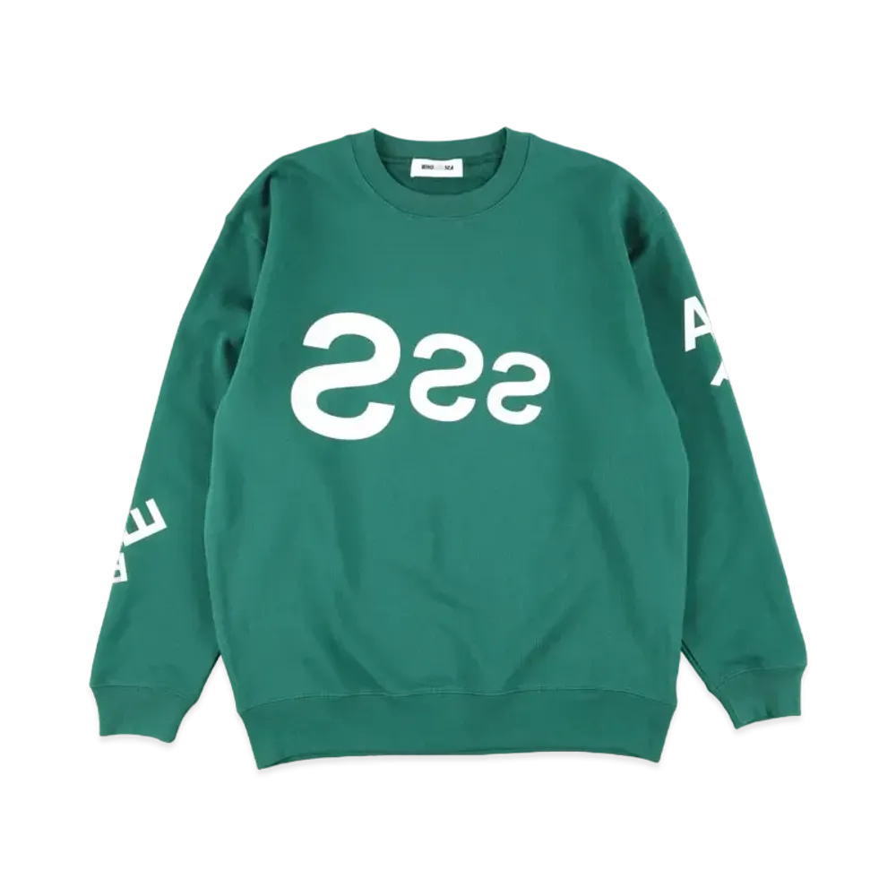 SNKRDUNK x WIND AND SEA Crew neck AAAEEESSS "Green"