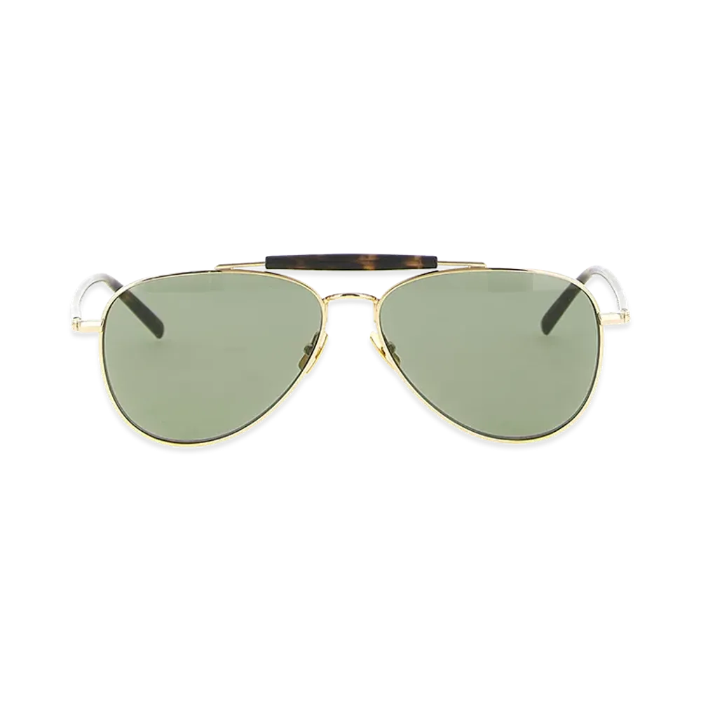 Saint Laurent YSL Sl 864 Sunglasses Metal "AnimalPrint"