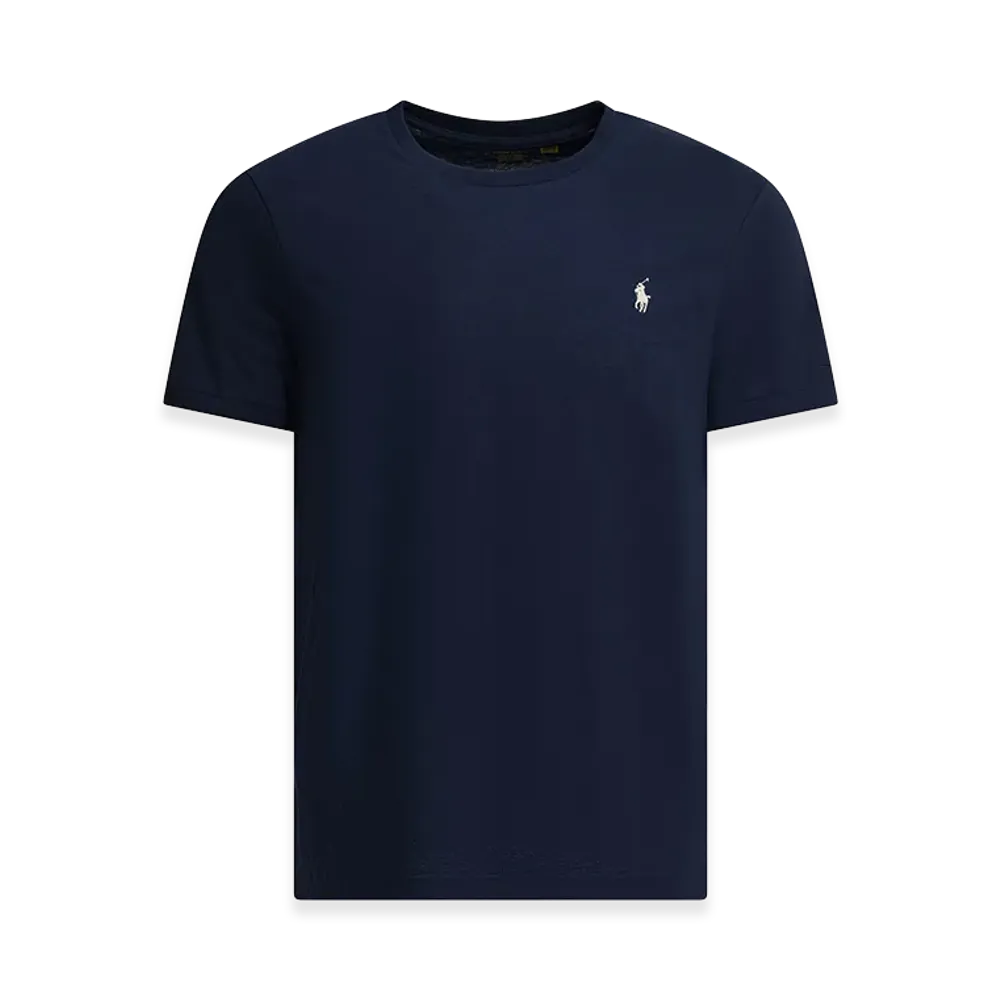 Ralph Lauren Crew-Neck T-Shirt With Logo "Blue"