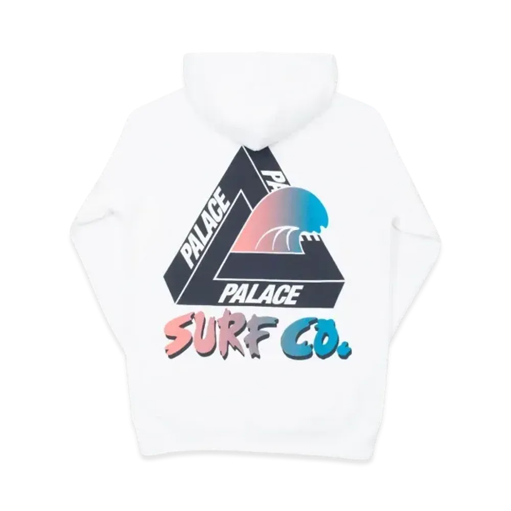 PALACE Surf CO Hood "White"