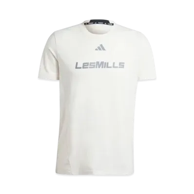 adidas Les Mills Graphic Short Sleeve T-shirt "Chalk White"