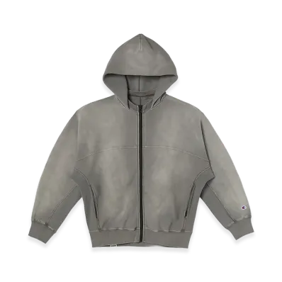 Champion x N.HOOLYWOOD Reverse Weave Zip Hooded Sweatshirt "Charcoal"
