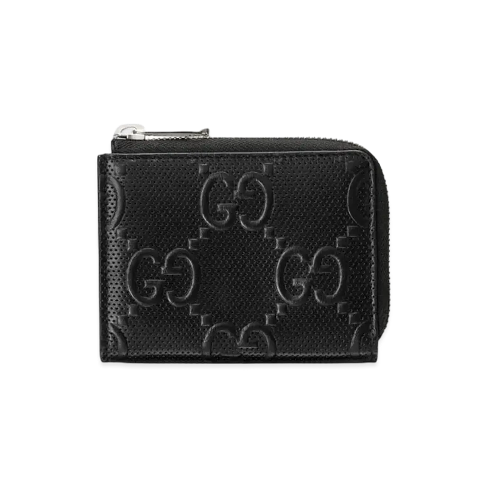 GUCCI GG Embossed Mini Wallet