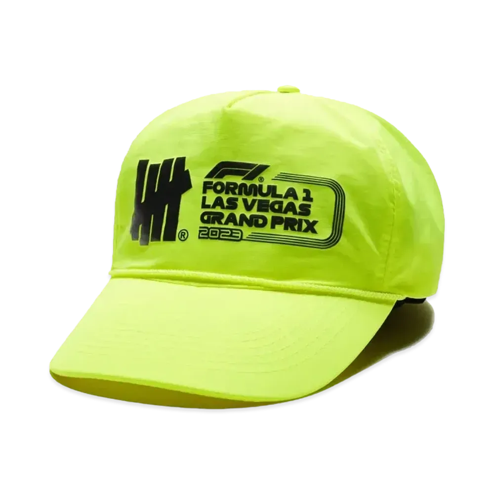UNDEFEATED x F1 LVGP Logo Snapback "Yellow"